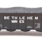 Bowser 43001 HO Bethlehem Mines 4-Bay Clamshell Hopper Car #6180