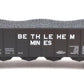 Bowser 43003 HO Bethlehem Mines 4-Bay Clamshell Hopper Car #6230