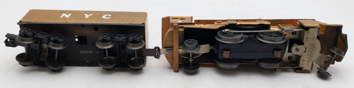 Lionel Vintage O 1110 2-4-2 Steam Locomotive & 2689TX NYC Tender #9 -Custom