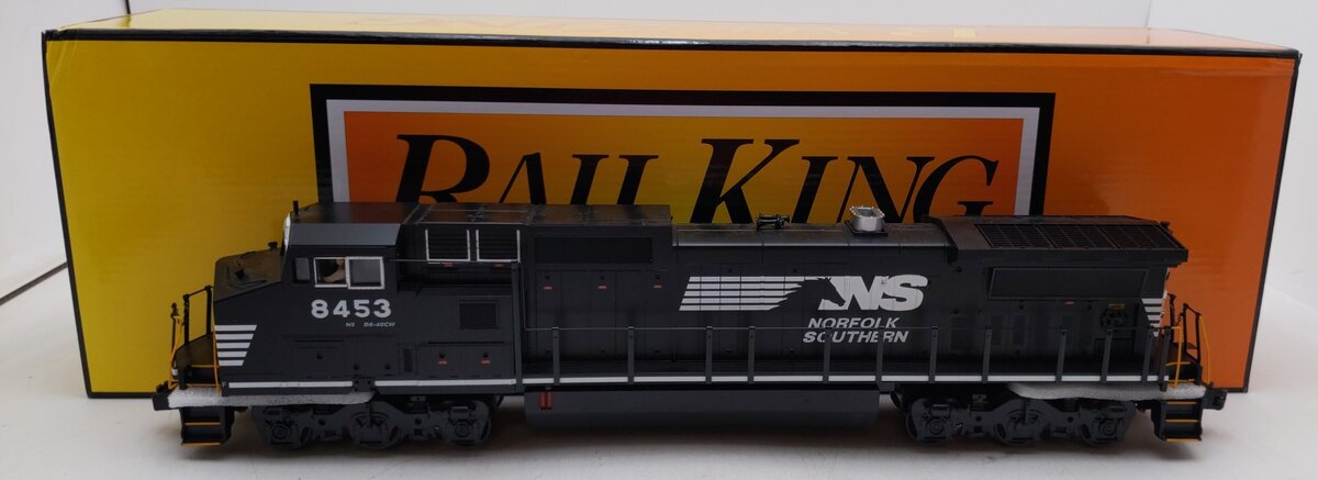 MTH 30-21089-1 O Norfolk Southern Dash-8 Diesel Locomotive #8453 W/Proto Sound3 EX/Box