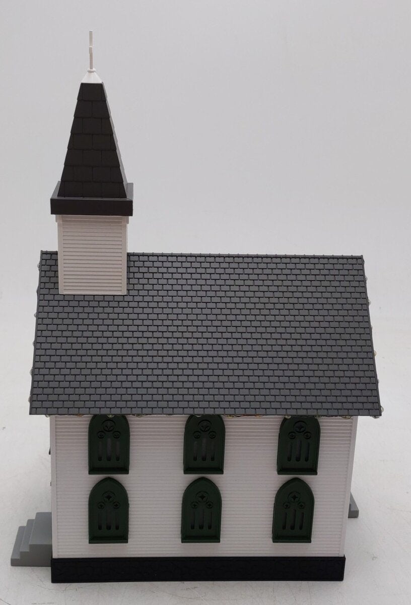 MTH 30-90578 O RailKing Country Church with White LEDs #5