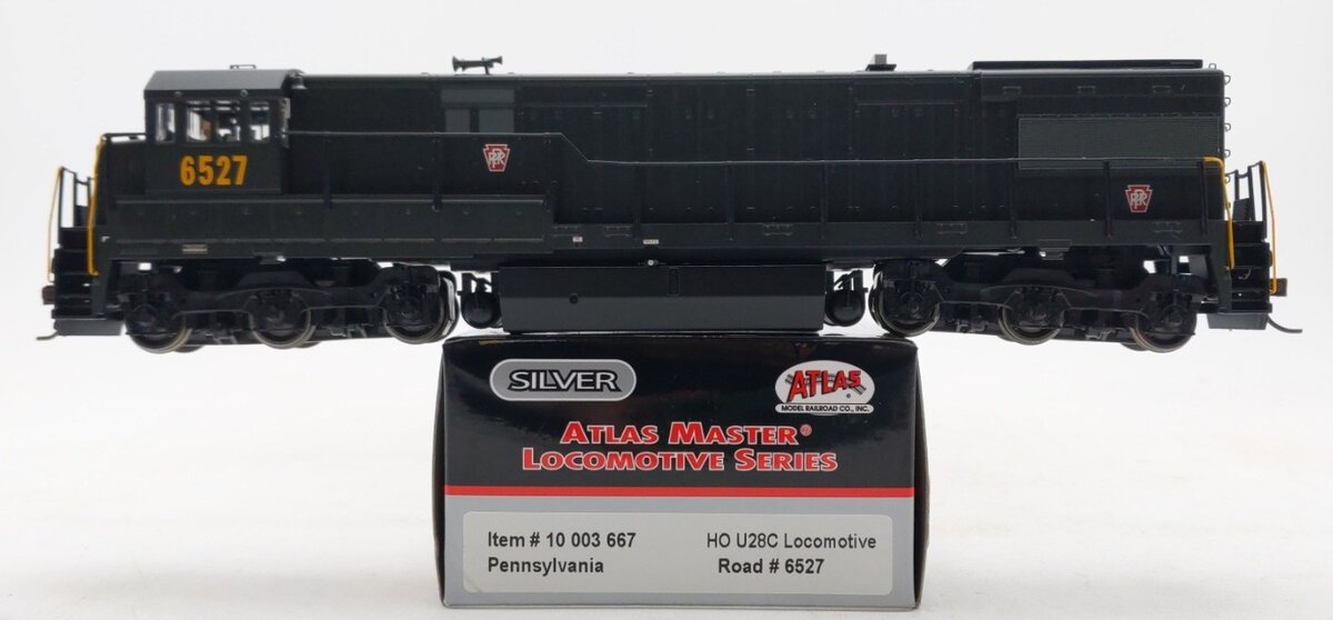 Atlas 10003667 HO Scale Pennsylvania Railroad U28C Diesel Locomotive #6527 LN/Box