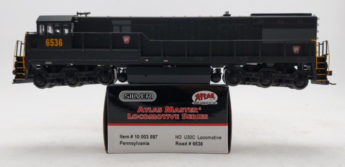Atlas 10003897 HO Pennsylvania U30C Diesel Locomotive #6536 LN/Box