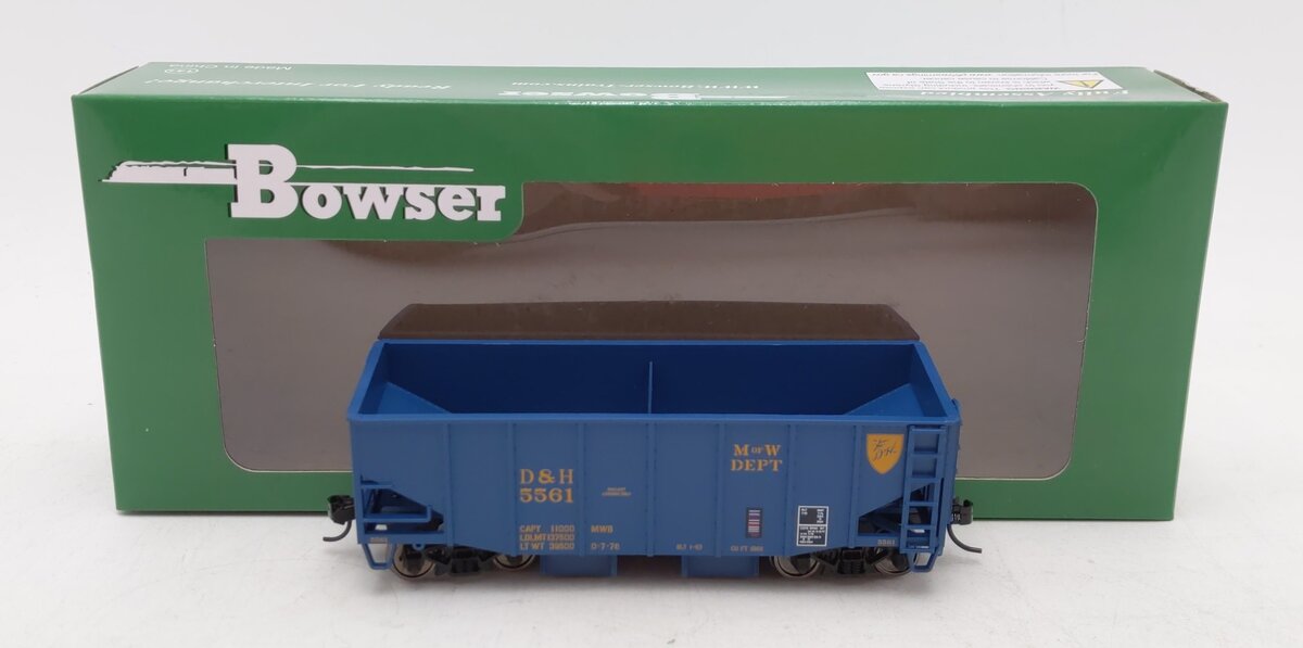Bowser 43094 HO Delaware & Hudson 55-Ton Fishbelly Hopper #5561