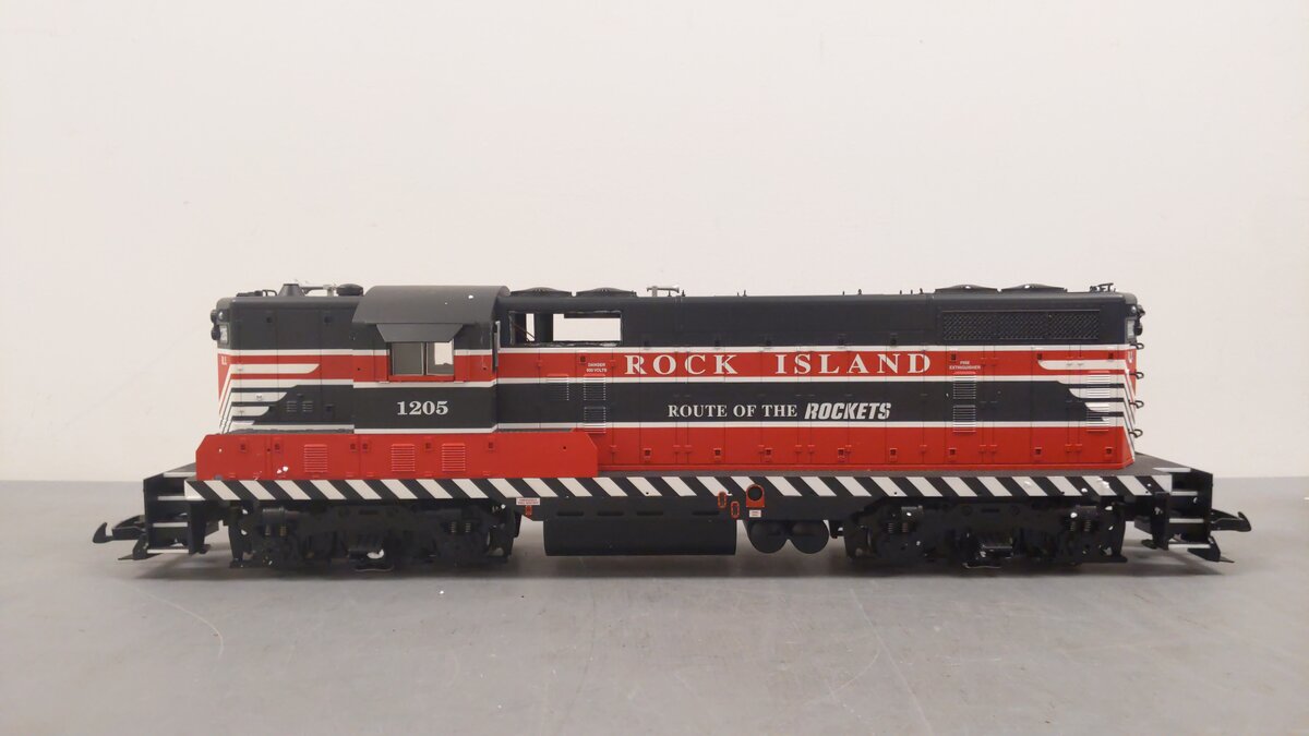 USA Trains R22121 G Scale Rock Island GP7 Diesel Locomotive #1205 EX/Box