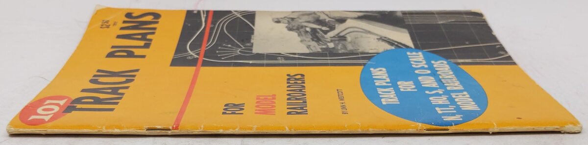 101 Track Plans for Model Railroaders Paperback Book By Linn H. Westcott VG