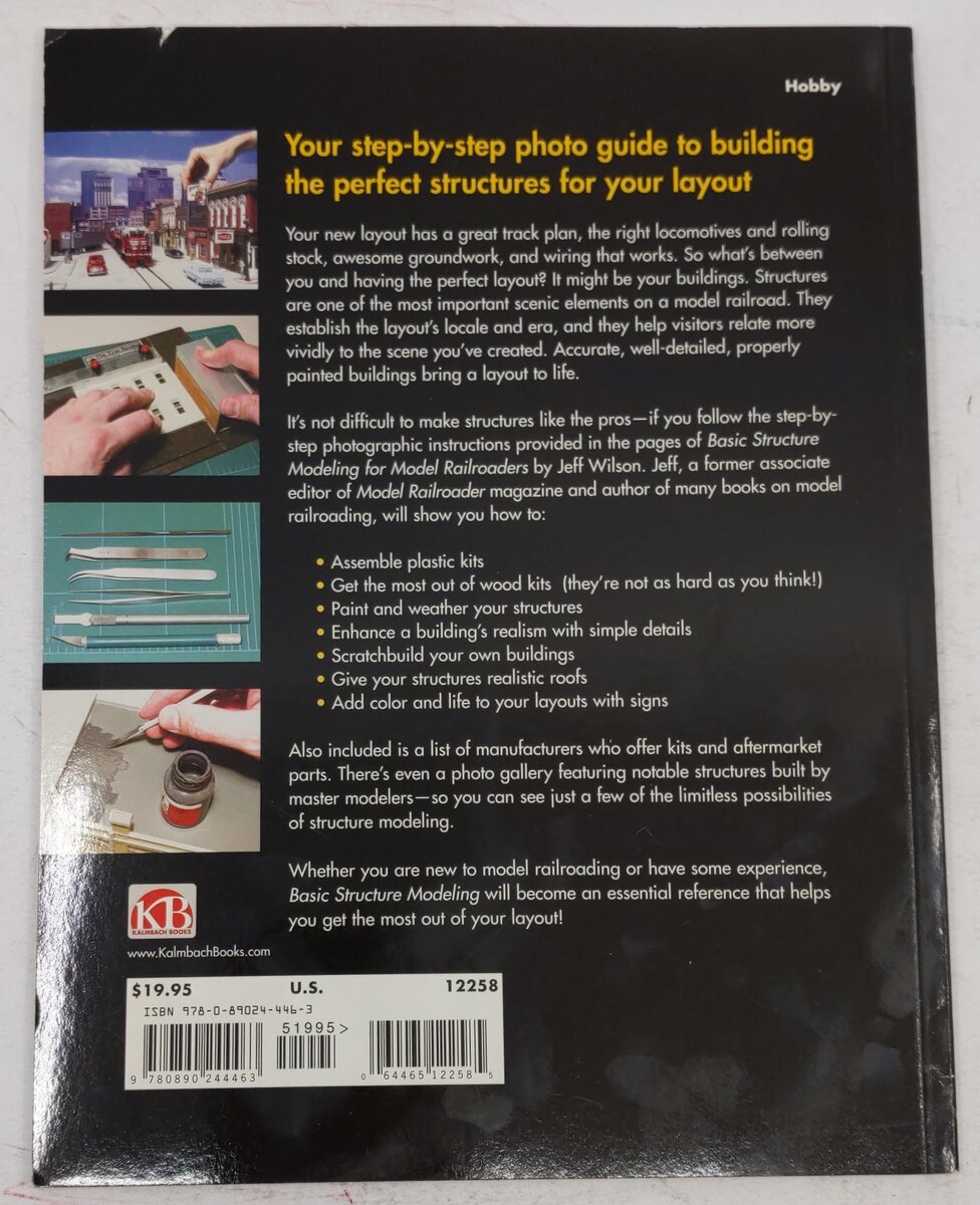 Basic Structure Modeling Paperback Book By Jeff Wilson VG
