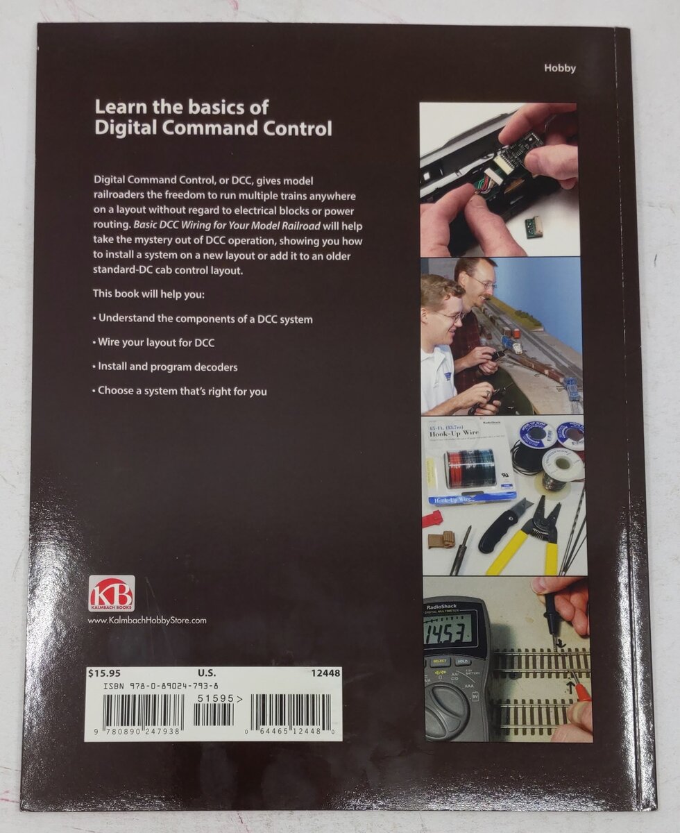 Basic DCC Wiring for Your Model Railroad Paperback Book By Mike Polsgrove EX