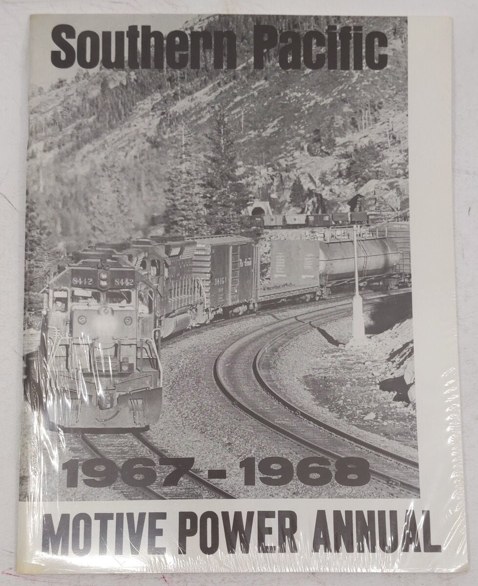 Southern Pacific Motive Power Annual: 1967-1968 Paperback Book MT