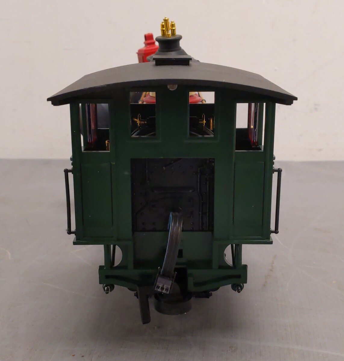 LGB 2018D G Scale DSP&PRR 2-6-0 Mogul Steam Locomotive & Tender #18 VG/Box