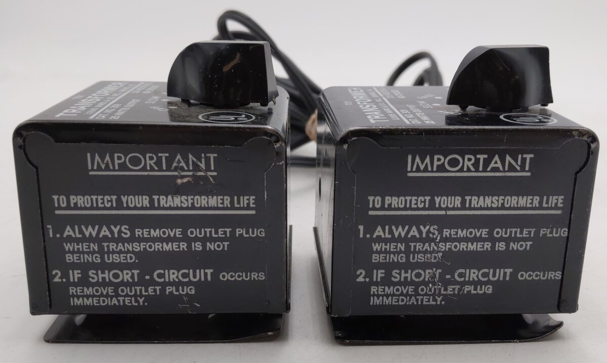Marx 309 Vintage Toy Transformer 25 Watts & 60 Cycles (2) VG
