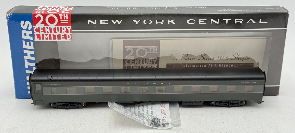 Walthers 932-9315 HO Scale NYC 20th Century Limited 22 Roomette Car EX/Box
