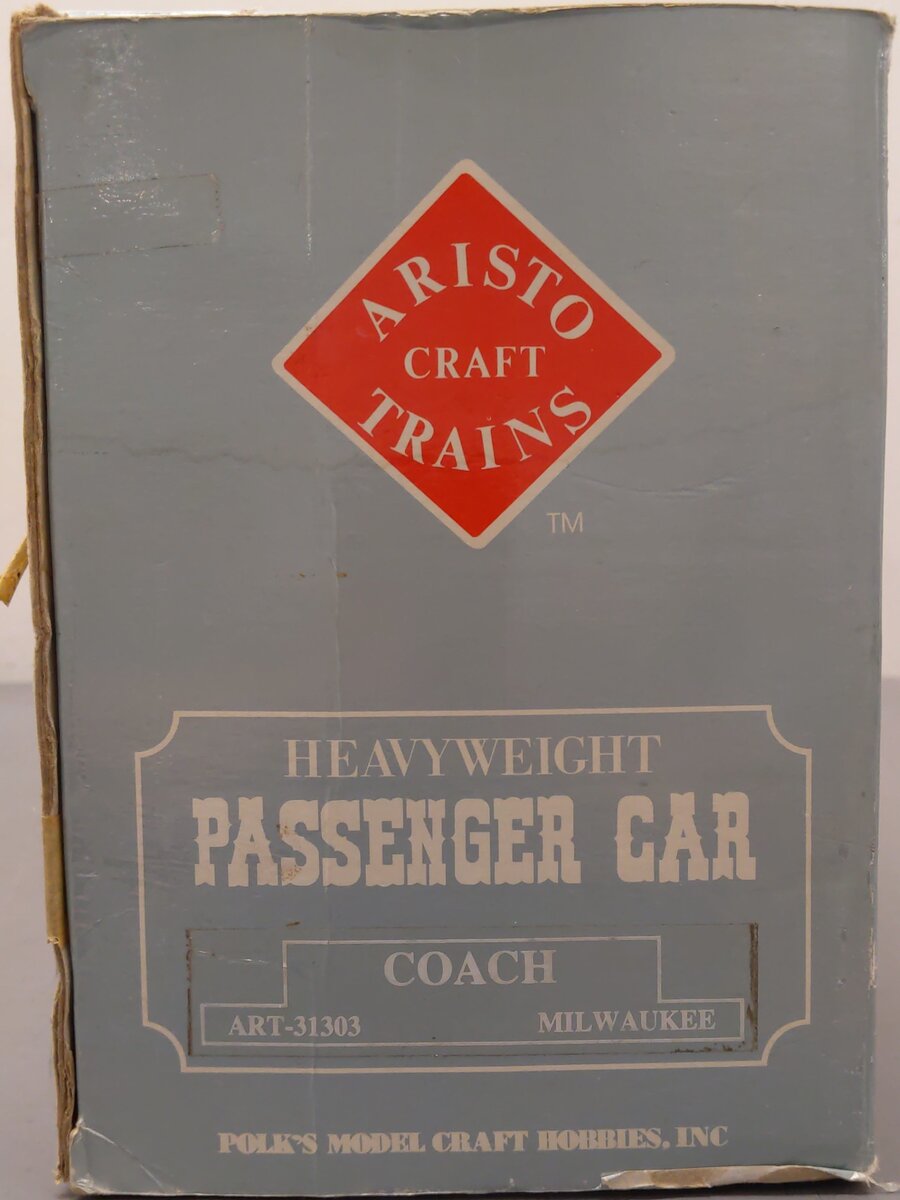 Aristo-Craft 31303 Milwaukee Heavyweight Passenger Car #1303 EX/Box