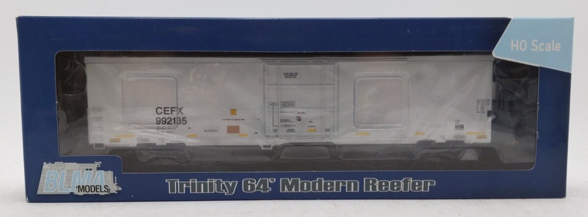 BLMA Models 52917 HO Scale CEFX Trinity 64' Reefer #992135 LN/Box