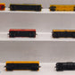 Life Like HO Assorted Freight-Boxcars, Reefer, Gondola, Flat,Tank, & Caboose[12] EX