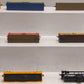 Life Like HO Assorted Freight-Boxcars, Reefer, Gondola, Flat,Tank, & Caboose[12] EX