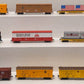 Life Like HO Scale Assorted Freight-Boxcar, Reefer Cars, Flat Cars [13] EX