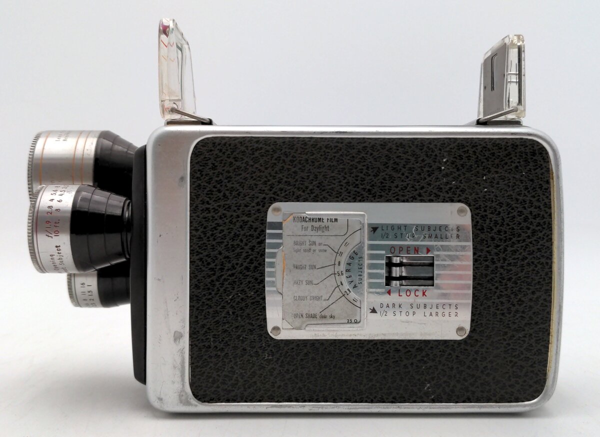 Kodak Brownie Turret 1958-1959 8mm Movie Camera VG