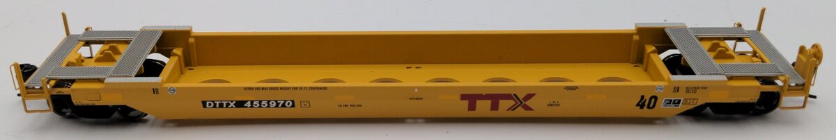 Walthers 920-109123 HO DTTX New Logo Gunderson Rebuilt 40' Well Car #455970