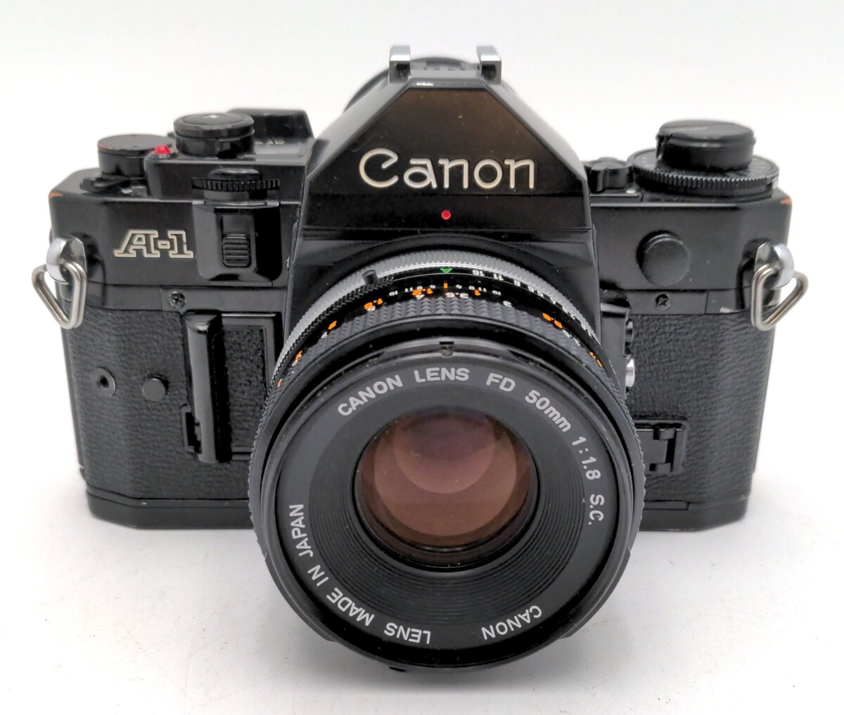 Canon A-1 1978 35mm Focal-Plane Shutter SLR Camera EX