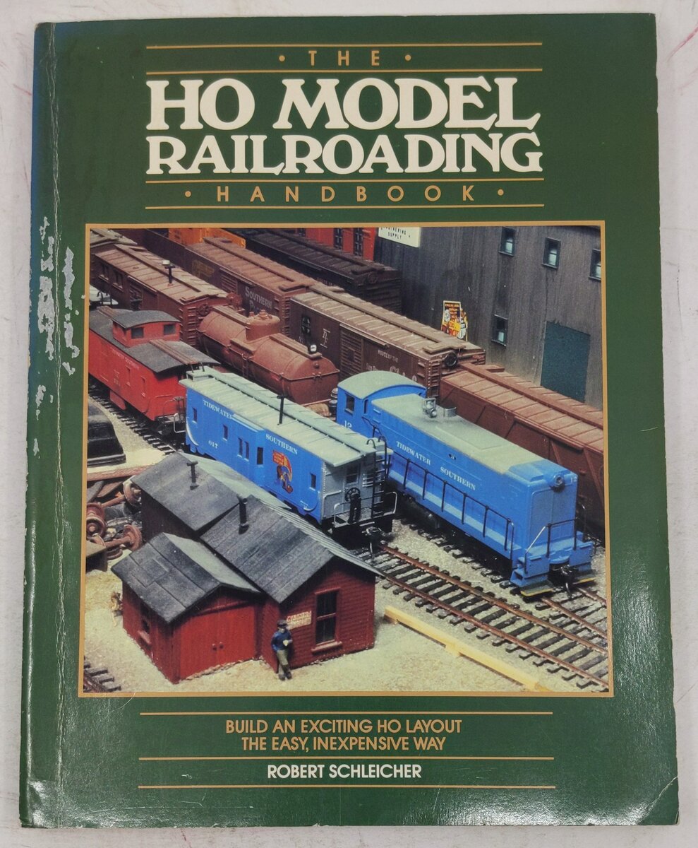 The Ho Model Railroading Handbook  Paperback By Robert Schleicher VG