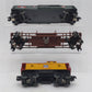 Lionel O Gauge Freight Cars: 6-19202, 6-9335, 6-36628 [3] EX