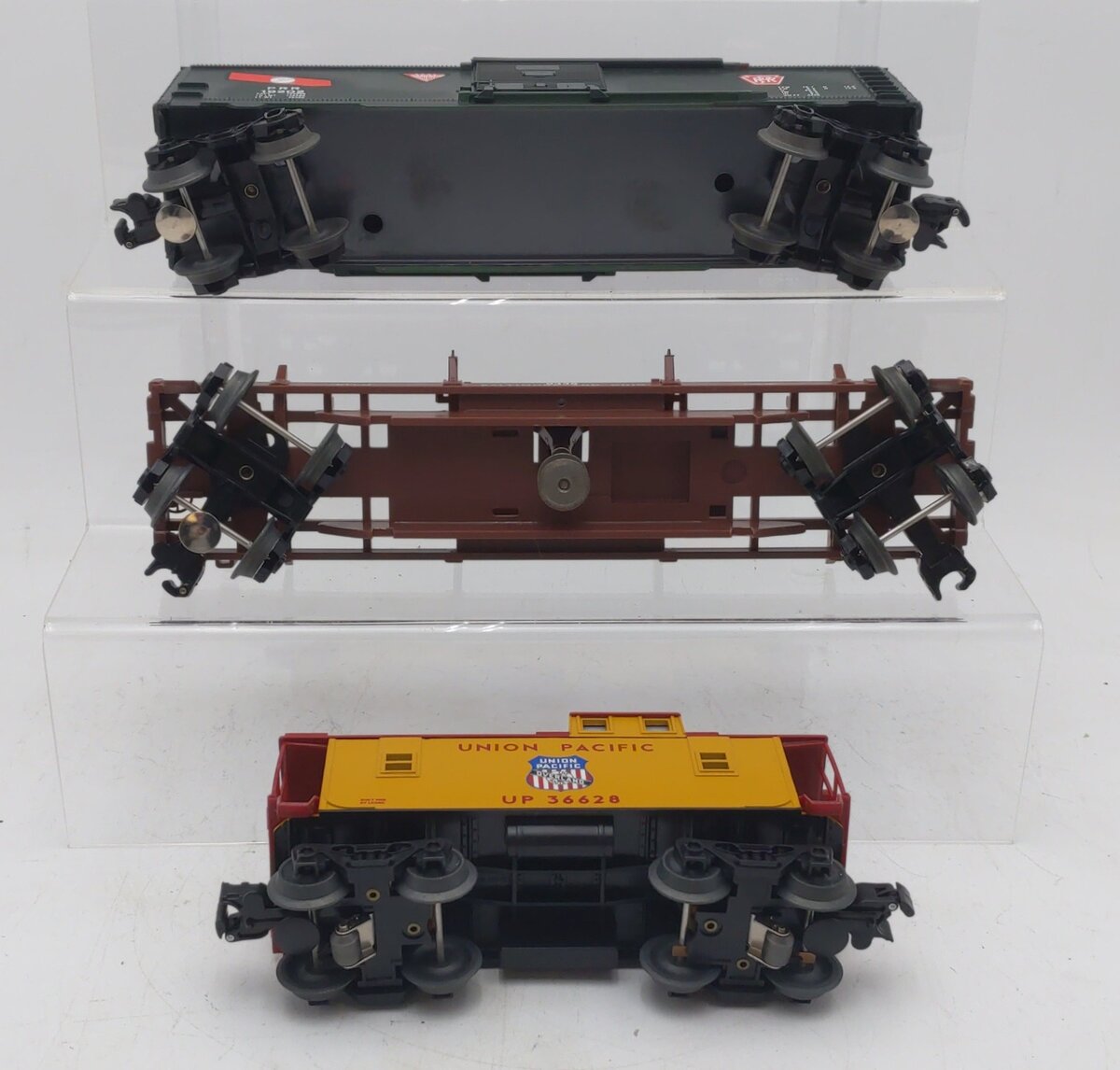 Lionel O Gauge Freight Cars: 6-19202, 6-9335, 6-36628 [3] EX