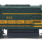 MTH 20-21634-1 O Maine Central RS-11 Diesel Locomotive w/PS 3.0 #802 (2 Rail)
