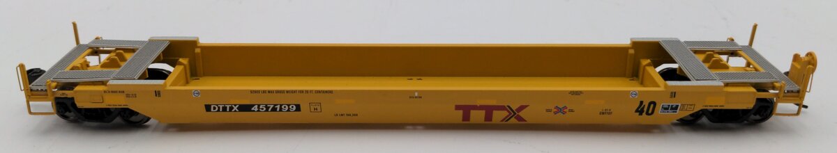 Walthers 920-109129 HO DTTX New & Railbox Logo Rebuilt 40' Well Car #457199