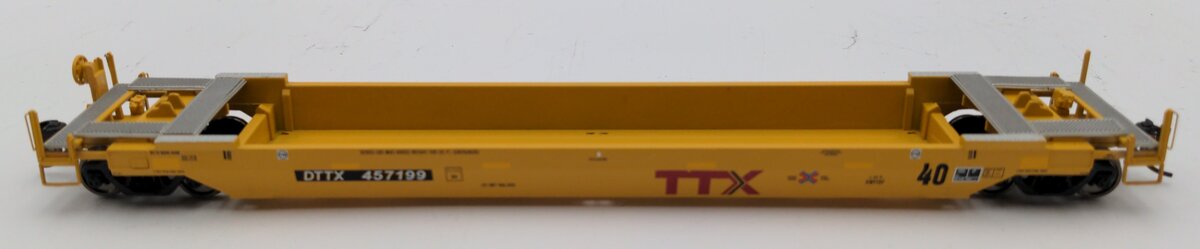 Walthers 920-109129 HO DTTX New & Railbox Logo Rebuilt 40' Well Car #457199
