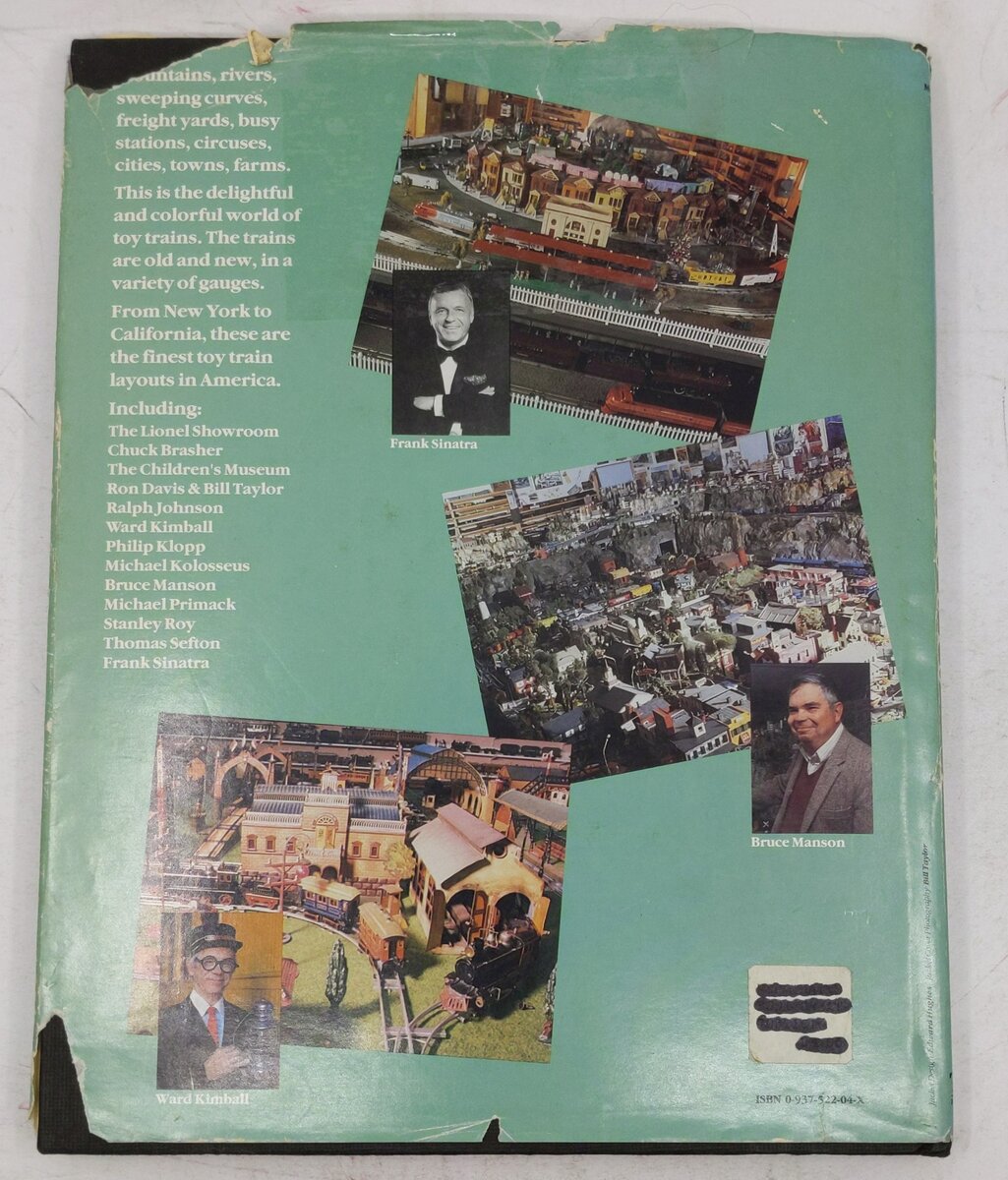 Great Toy Train Layouts Of America Hardcover Book By Tom McComas, James Tuohy VG