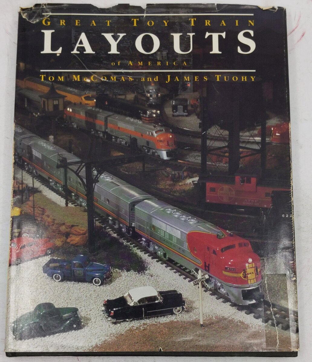 Great Toy Train Layouts Of America Hardcover Book By Tom McComas, James Tuohy VG