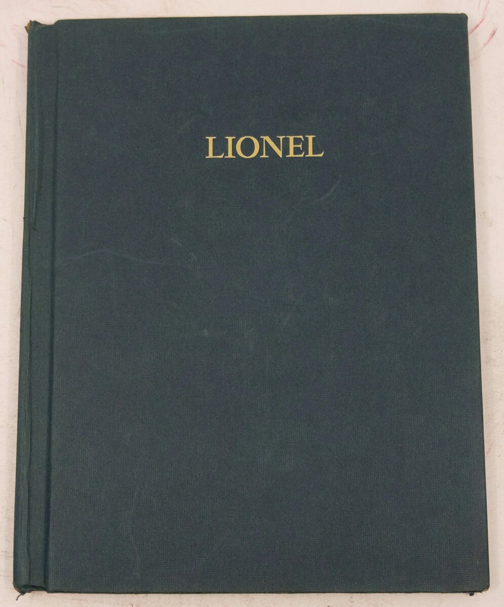 Lionel A Collector's Guide & History To Lionel Trains Vol.1 Hardcover Book