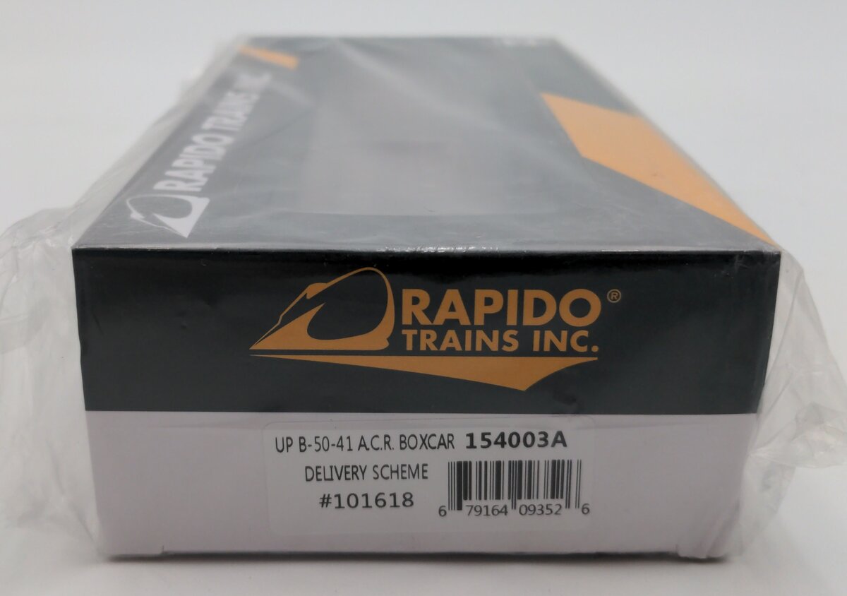 Rapido Trains 154003A HO Union Pacific 40'' B-50-41 Boxcar #101618