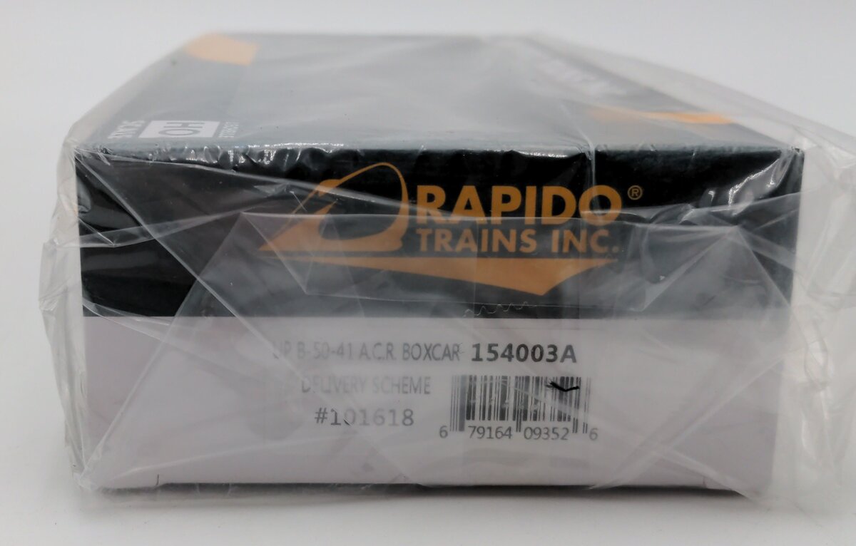 Rapido Trains 154003A HO Union Pacific 40'' B-50-41 Boxcar #101618