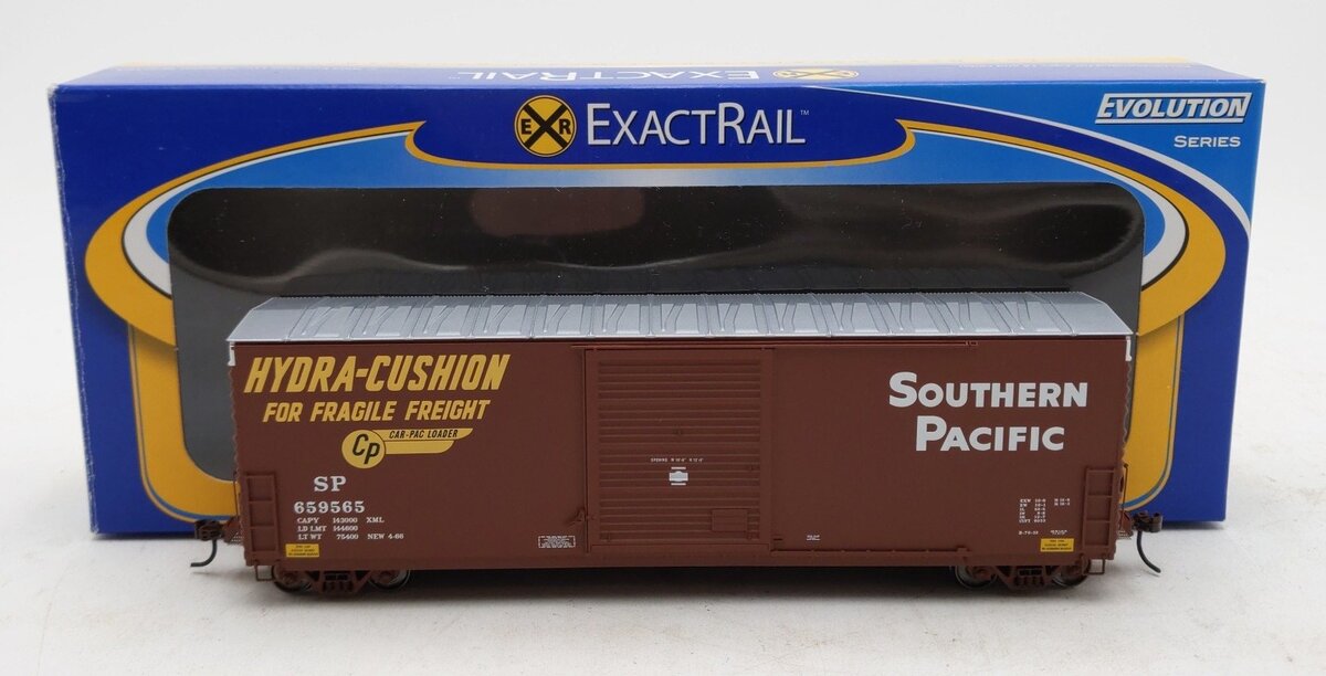 ExactRail EE-1001-14 HO Southern Pacific PC&F 6033 Cu.Ft. Single Door #659565