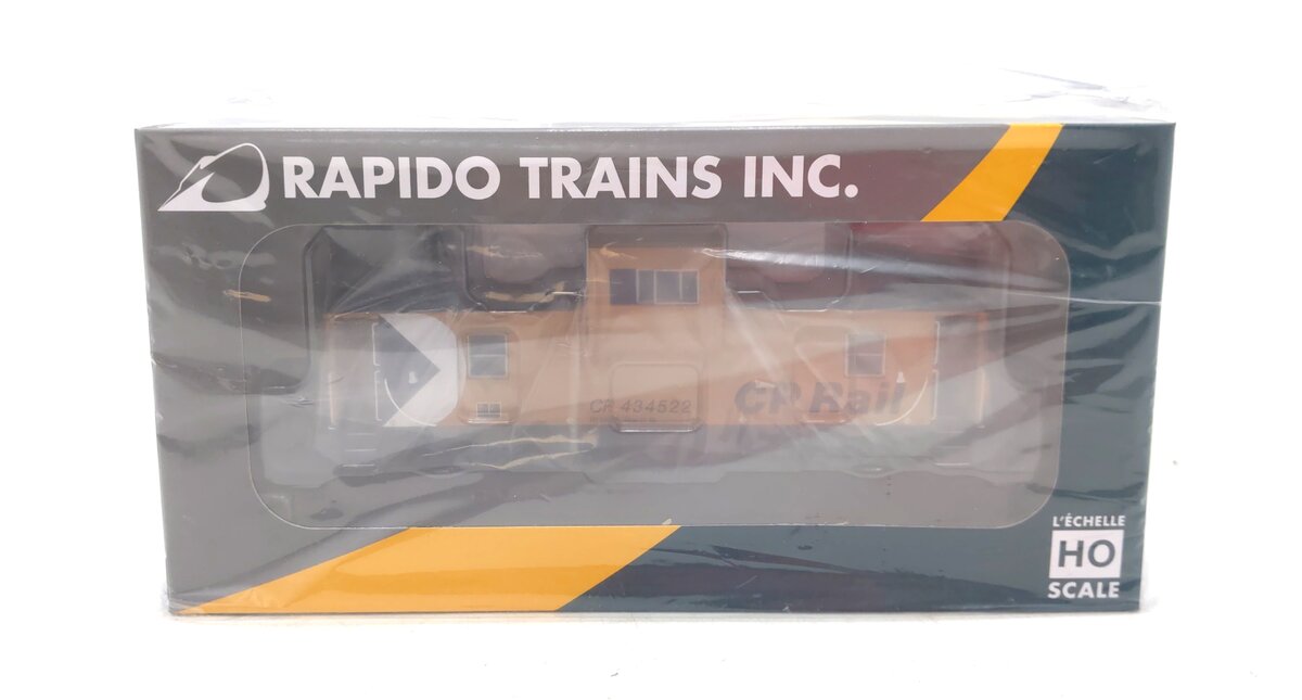 Rapido Trains 110128 HO Canadian Pacific Angus Wide-Vision Caboose #434522