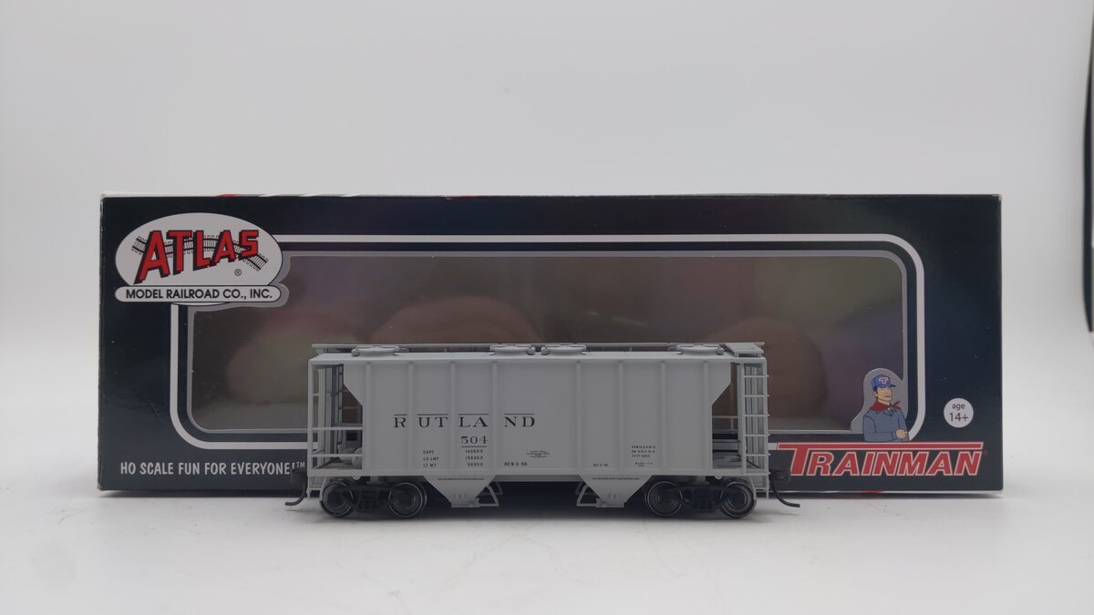 Atlas 20003217 HO Rutland PS-2 Covered Hopper #504