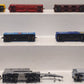 Assorted HO Scale Assorted Freight- Boxcars, Covered Hoppers, Crains, Tank [12] EX