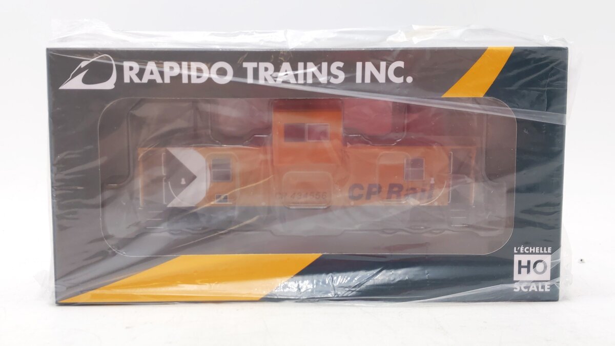 Rapido Trains 110131 HO Canadian Pacific Angus Wide-Vision Caboose #434556