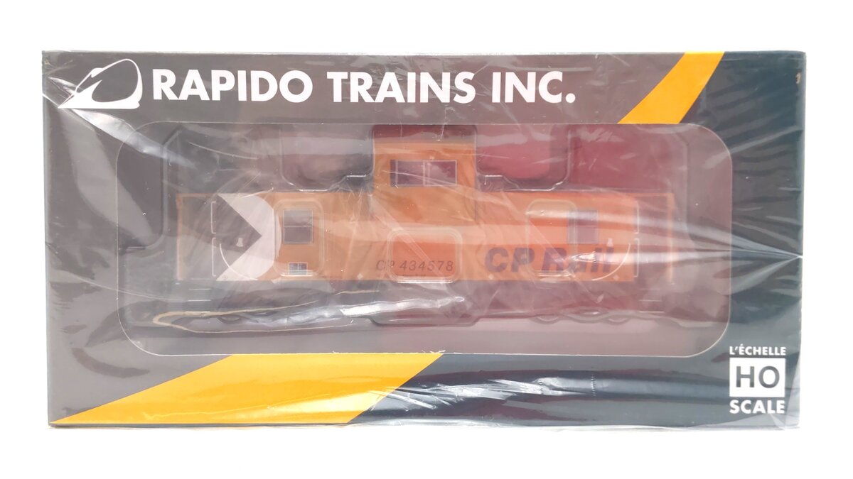 Rapido Trains 110132 HO Canadian Pacific Angus Wide-Vision Caboose #434578