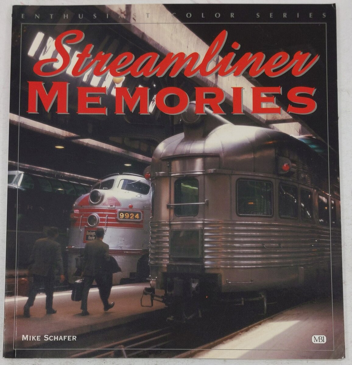 Streamliner Memories Paperback Book By Mike Schafer EX