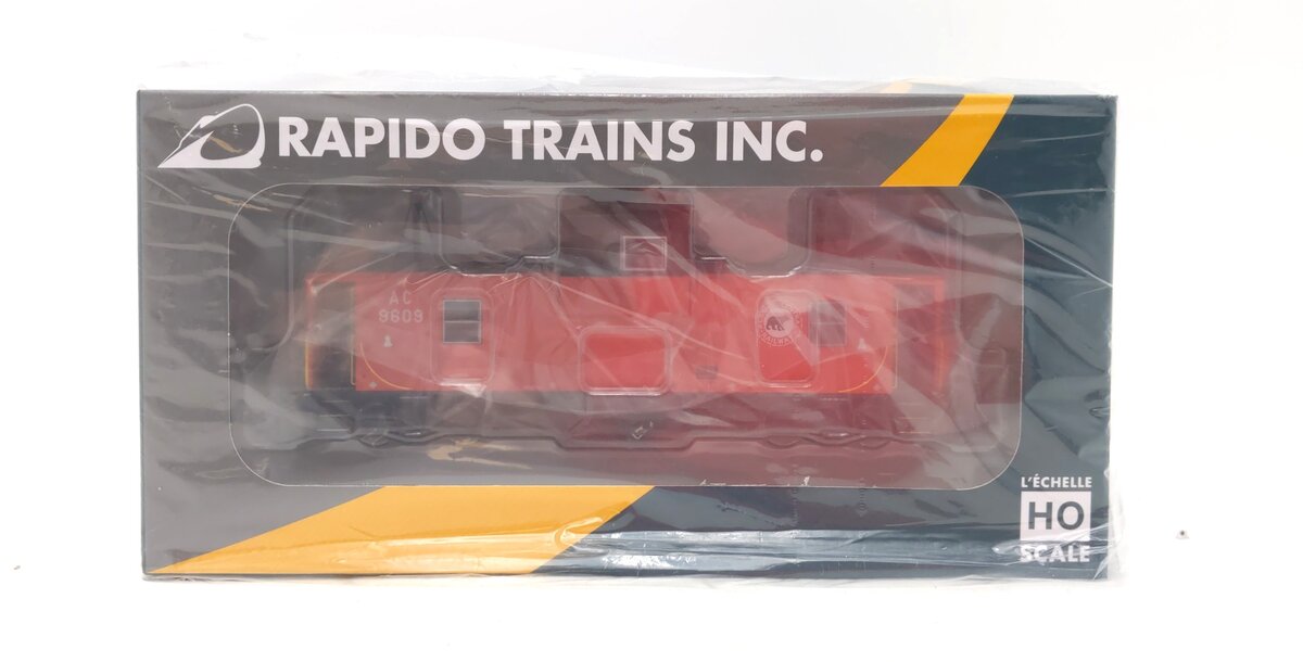 Rapido Trains 110139 HO Algoma Central Angus Wide-Vision Caboose #9609