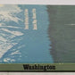 Sunset Travel Guide To Washington Paperback Book VG
