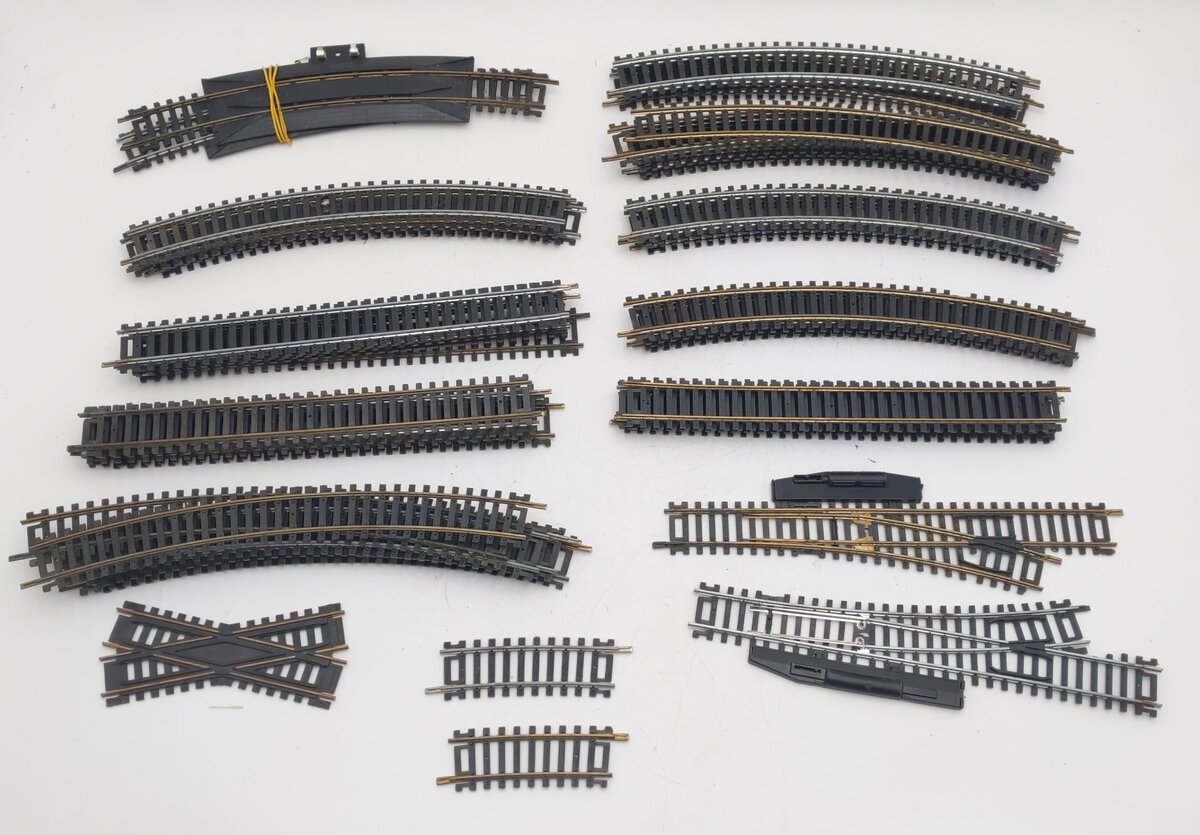 Tyco HO Gauge Assorted Various Track Pieces [59] VG