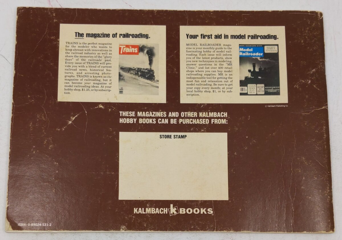 Railroad Station Planbook Paperback VG