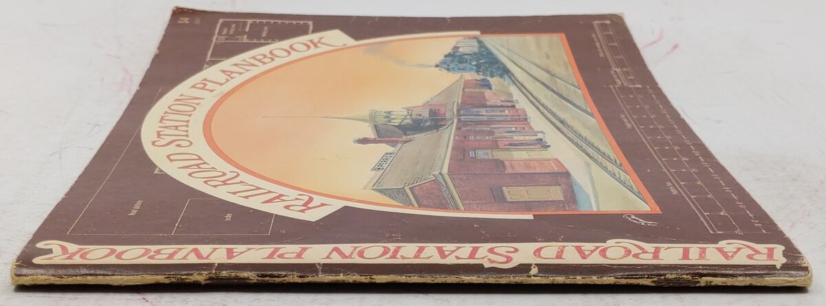 Railroad Station Planbook Paperback VG