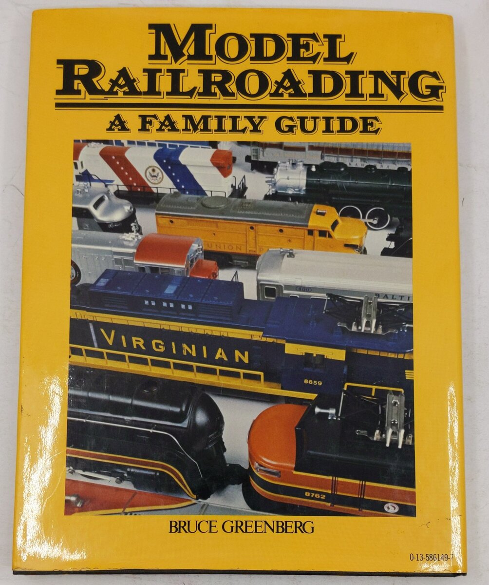 Model Railroading A Family Guide Hardcover Book By Bruce Greenberg EX