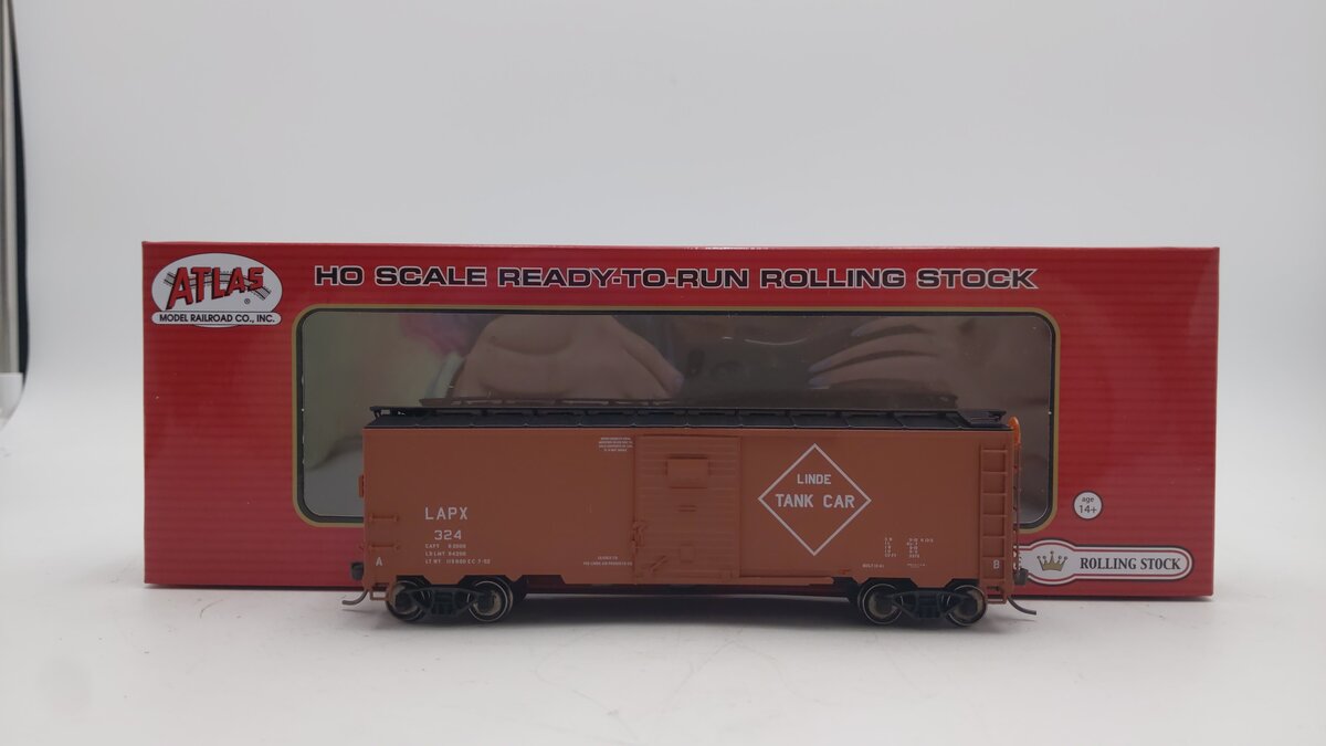 Atlas 20005761 HO Linde Air Products 1932 ARA Boxcar #324