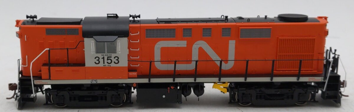 Rapido Trains 32515 HO Canadian National MLW RS-18 Diesel Locomotive #3153 EX/Box